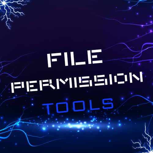 File Permission Optimization Tools